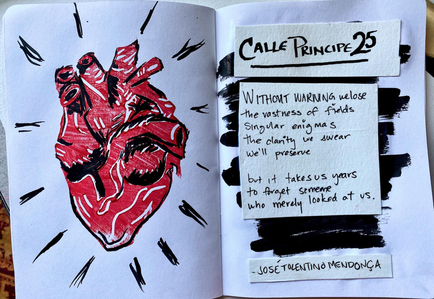 The Sketchbook Project - Calle Principe 25 -